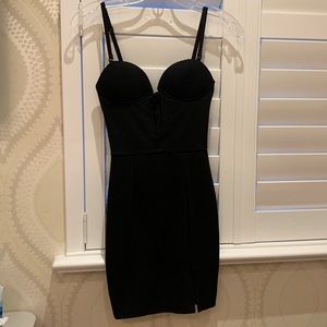 Black body on extremely flattering dress!!